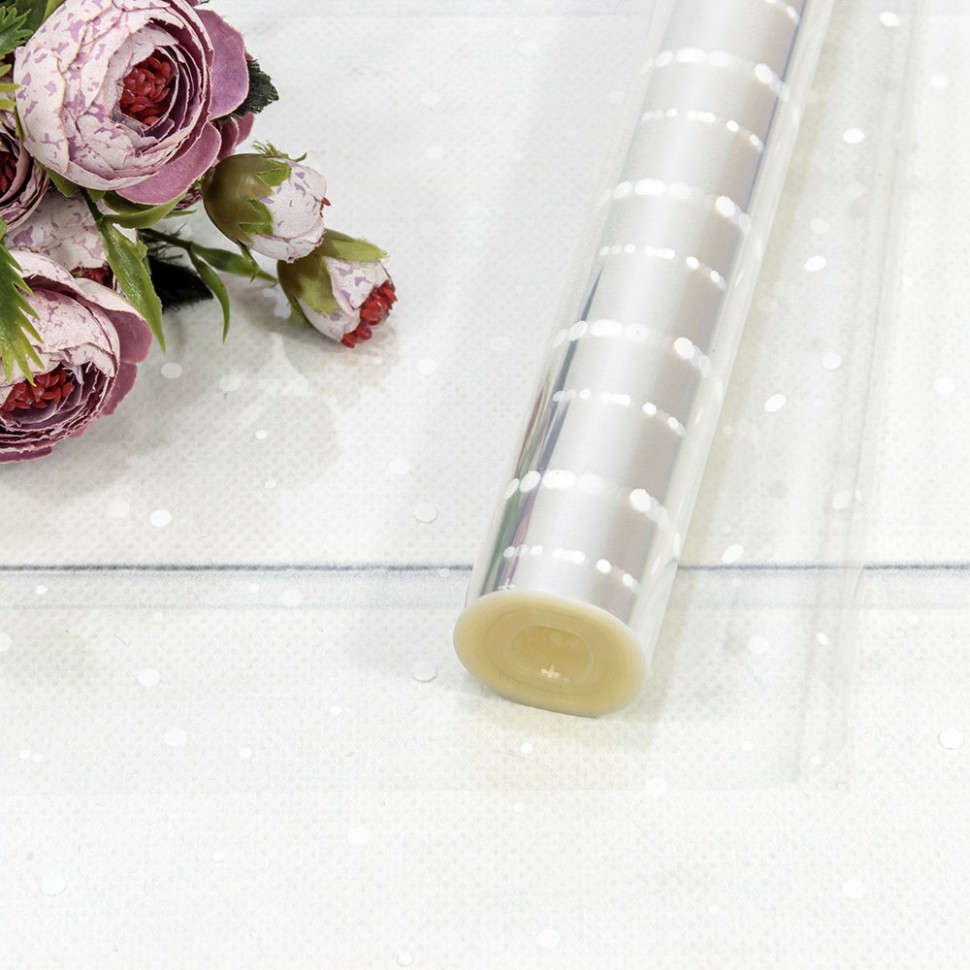 Плёнка прозрачная с печатью     