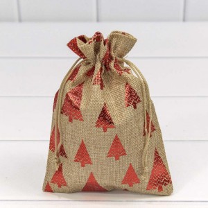 Мешочки из искусственного льна  