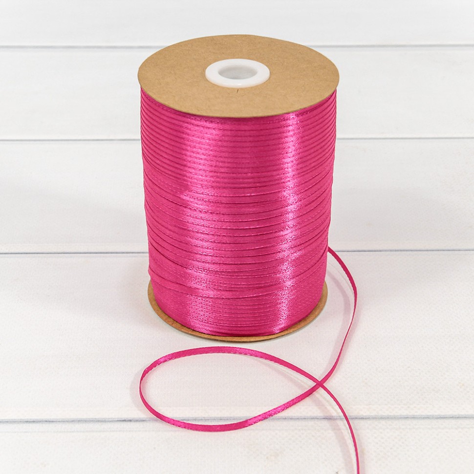 Лента Атласная Сатин (бобина)  