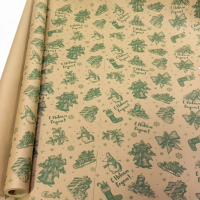 Бумага Крафт  "Новый год"