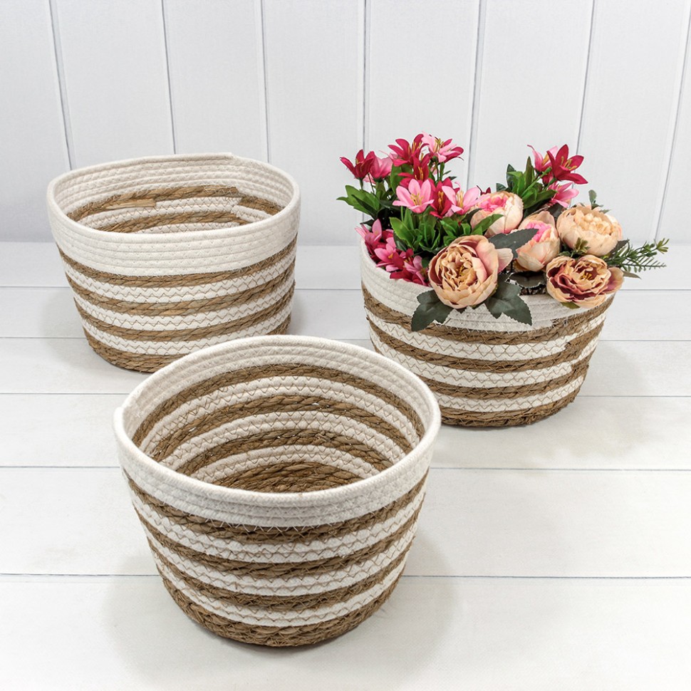 Корзина плетёная   набор       