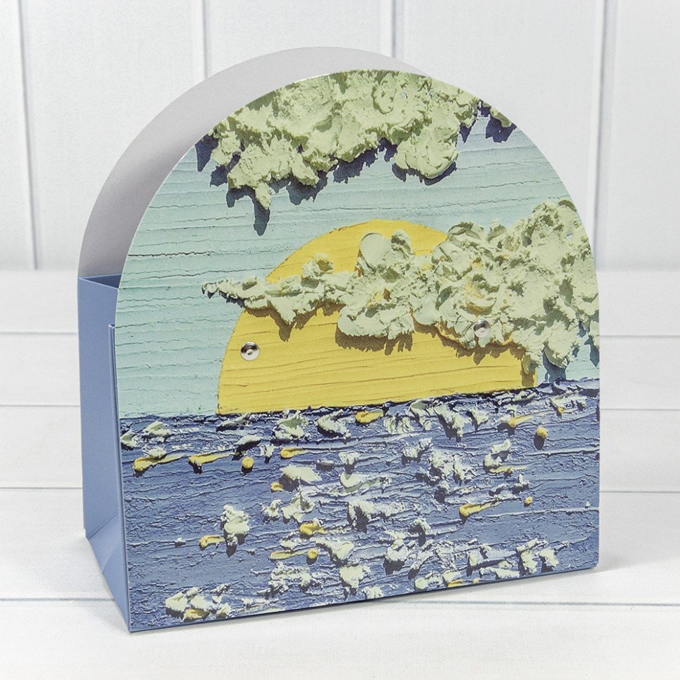 Пакет подарочный   "Ваза для цветов"       